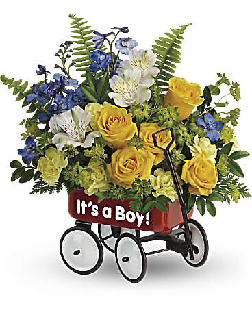 Sweet Little Wagon Bouquet