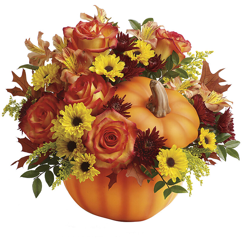 Warm Fall Wishes Bouquet arranged by a florist in Lafayette, LA : Les ...